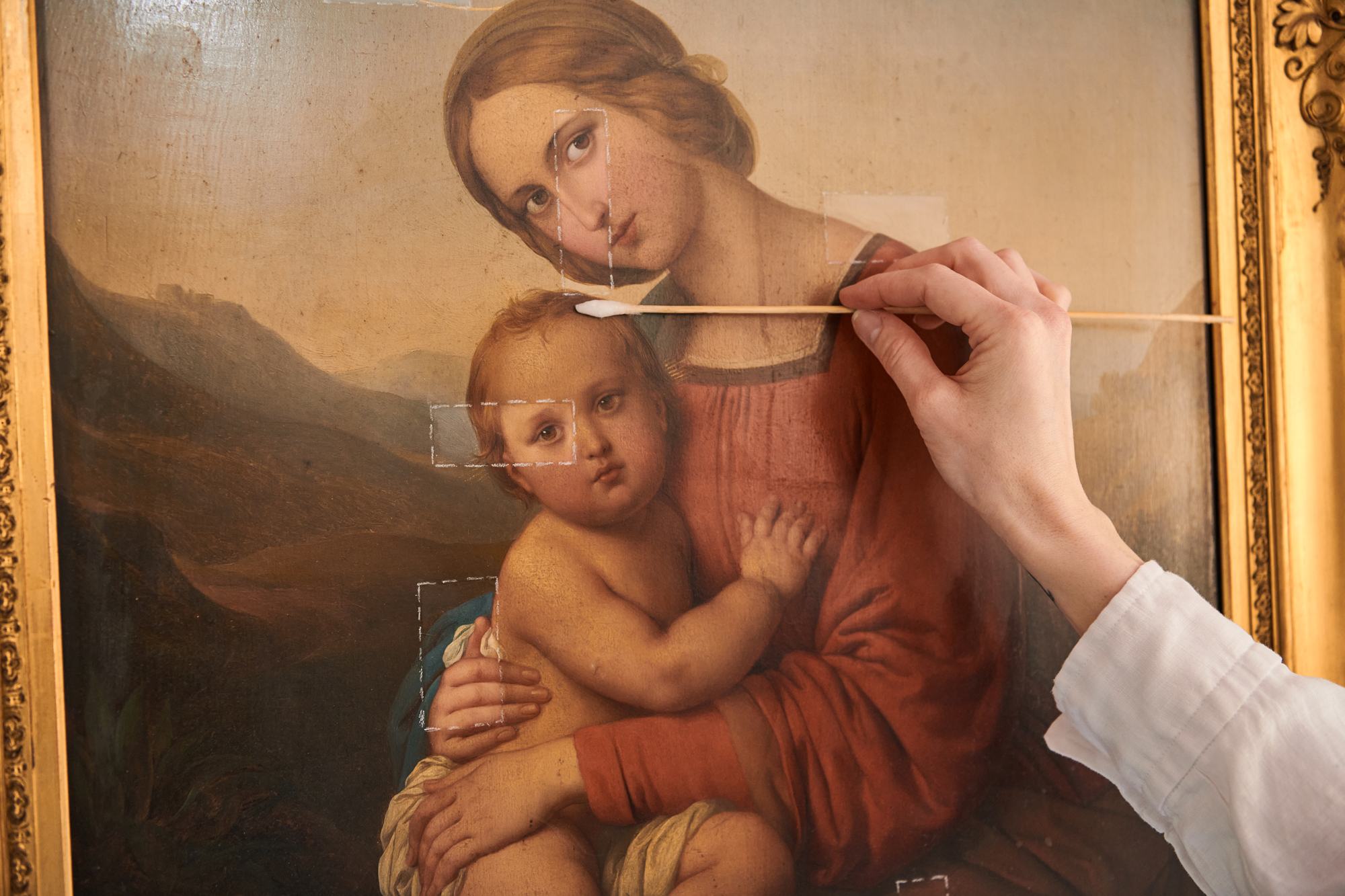 restauration de peinture ancienne